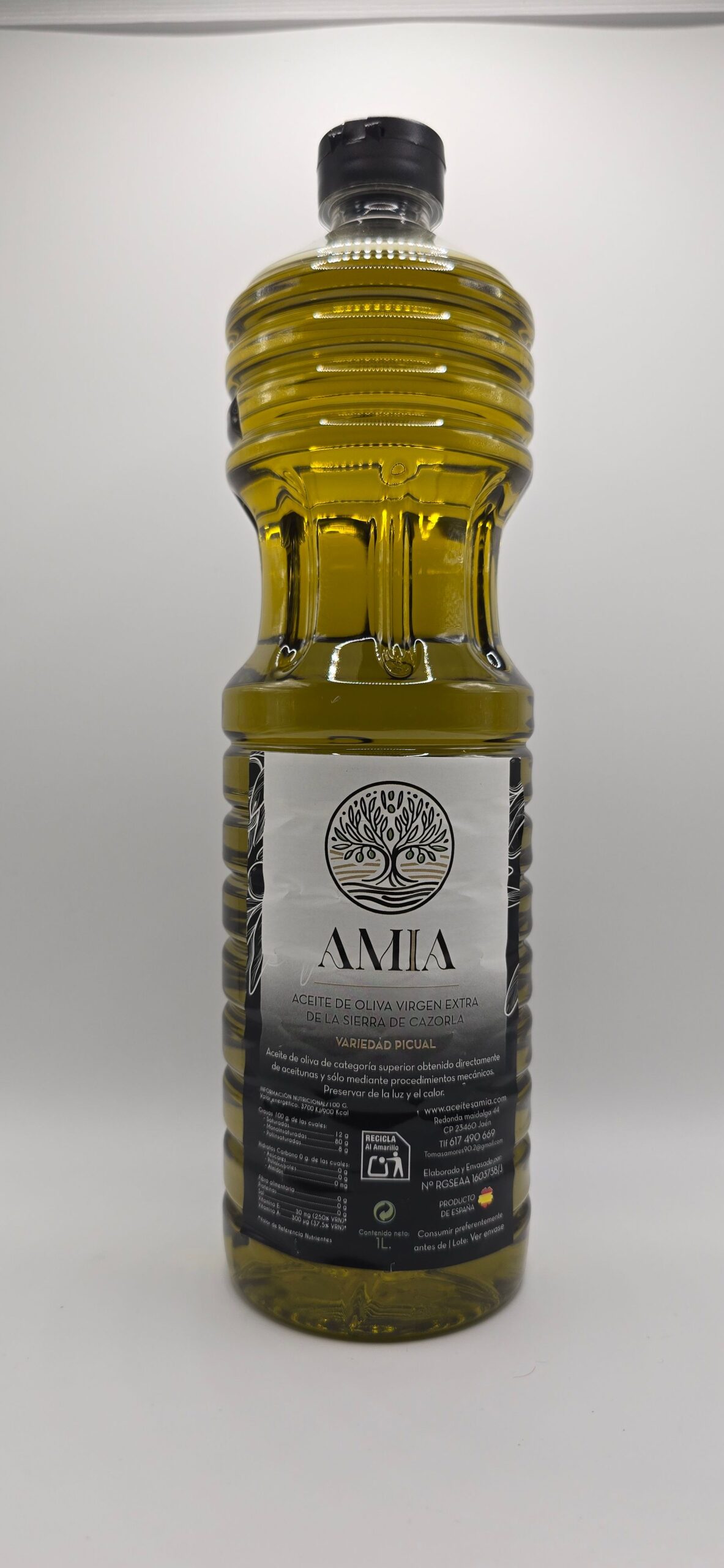 AMIA -  PET caja de 15 und X 1 L